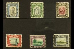 1939 PICTORIALS - COLOUR TRIALS Includes 6 Values To 50c Each With Small Punch Hole And Overprinted Waterlow & Sons Ltd  - North Borneo (...-1963)