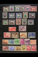 1947-63 COMPLETE VERY FINE MINT COLLECTION. A Complete Run From The 1947 Crown Colony Set To The 1963 Freedom From Hunge - North Borneo (...-1963)