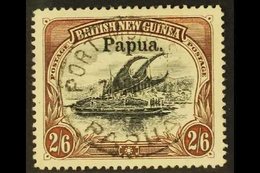 1906 2s6d Black & Brown "Papua" Opt'd, SG 20, Very Fine Cds Used For More Images, Please Visit Http://www.sandafayre.com - Papua New Guinea