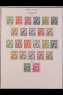 OFFICIALS 1925-1934 COMPLETE FINE MINT COLLECTION On Pages, All Different, Includes 1925-31, 1931 And 1932-34 Sets. Love - Papoea-Nieuw-Guinea