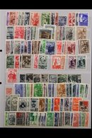 1940-1949 ATTRACTIVE COMPREHENSIVE FINE MINT COLLECTION On Stock Pages, All Different, Highly Complete For The Period, S - Andere & Zonder Classificatie