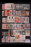 1980-1990 COMPREHENSIVE COMPLETE NHM COLLECTION A Highly Complete Collection Of Complete Sets, Presented On Stock Pages  - Autres & Non Classés