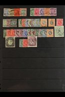 1903-21 FINE USED COLLECTION Incl. 1903 Opt At Foot QV 2½a To 1r, 1905-11 2½a To 12a (both Papers), 1912-19 Set To 1r An - Somaliland (Protectoraat ...-1959)