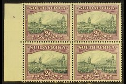 UNION VARIETY 1930-44 2d Slate-grey & Lilac, Watermark Inverted, JOINED PAPER VARIETY In A Block Of 4 (join On Top Pair) - Ohne Zuordnung