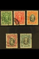 1931-7 ½d, 1d, 4d, 6d & 1s Perf.14, KGV Field Marshal Definitives (all The P.14 Issues From This Set), SG 15b, 16b, 19b, - Südrhodesien (...-1964)