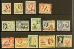 1953 Complete Definitive Set, SG 78/91, Never Hinged Mint (14 Stamps) For More Images, Please Visit Http://www.sandafayr - Rodesia Del Sur (...-1964)