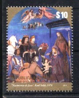 ARGENTINA ARGENTINE 2014 CHRISTMAS,RELIGION ART PAINTING  YV 3062 GJ 4075 MNH - Unused Stamps