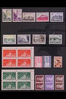 1930-72 MINT AND NEVER HINGED MINT Assembly With Stamps Sorted By Catalogue Number Into Packets, Includes Many Sets With - Autres & Non Classés