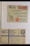 REGISTERED MAIL COLLECTION QV To QEII Collection Of Register Mail Commercial & Philatelic Mail, Registered Tabs & Postal - Altri & Non Classificati