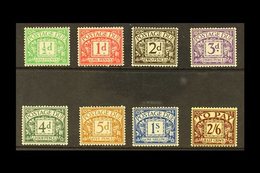 POSTAGE DUE 1937-38 King George VI Complete Set, SG D27/D34, Never Hinged Mint. (8 Stamps) For More Images, Please Visit - Non Classés
