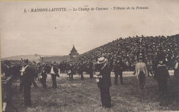 Delcampe - Maisons-Laffitte : Le Champ De Courses - Tribune De La Pelouse - Maisons-Laffitte