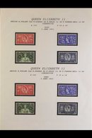 INTERESTING PRE DECIMAL COMMEMORATIVES COLLECTIONS 1953-70. A Highly Complete Never Hinged Mint Commemorative Issues Col - Andere & Zonder Classificatie