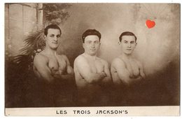 02115-LE-SPORT--LES TROIS JACKSON'S - Lutte