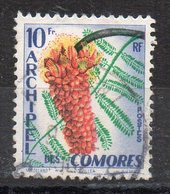 COMORES - 1958 - COLVILLEA - FLEURS - FRUITS - Oblitéré - Used - - Usati