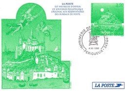 #44 Cadeau De La Poste, Oblitéré, Le Mont Saint Michel, 3.00 FFR, 04.12.98, 1998. - Official Stationery