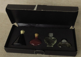 Coffret Miniatures Les Parfums Des Créateurs  Le Rouge N'est Qu'à 3 Quart Plein Le Coffret Est Abîmé - Miniaturen (mit Verpackung)