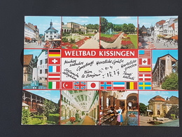 Bad Kissingen, Mehrbild (gelaufen, Ca. 1990), H20 - Bad Kissingen