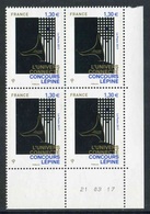 Bloc De 4 Timbres** Gommés De 2017 "1,30 € - L'UNIVERS CONNECTE CONCOURS LEPINE" Avec Date 21 . 03 . 17 - 2010-2019