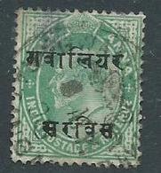 Timbre Gwalior 1908 - Gwalior