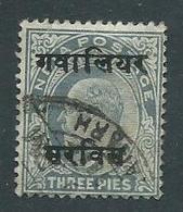 Timbre Gwalior 1903 - Gwalior