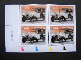 FRANCE 2019 NEUF** N° 5302 FETE DU TIMBRE CITROEN TYPE A 10 HP COIN DATE 28.01.19 - 2010-2019