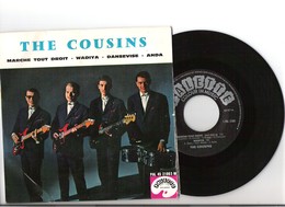 45T EP 4 Titres The Cousins Marche Tout Droit + 3  Palette Records PAL 45 21003 - 45 T - Maxi-Single