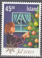 ICELAND     SCOTT NO. 1003       USED        YEAR  2003 - Gebraucht