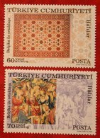 Tapijten Carpets Joint Issue Belgium OBC (Y&T 3176-3177 Mi 3447-3448) 2005 POSTFRIS MNH **TURQUIE TURKEY TURKIJE - Nuevos