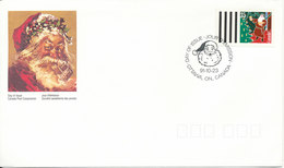 Canada FDC Christmas 23-10-1991 With Cachet - 1991-2000