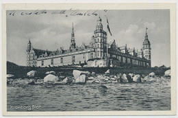 1938 - Kronborg Slot - Gestempelt Kobenhaven - BENYT LUFTPOST - Denmark