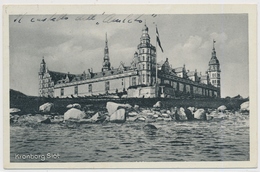 1938 - Kronborg Slot - Gestempelt Kobenhaven - BENYT LUFTPOST - Danemark