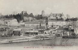 CARTE POSTALE ORIGINALE ANCIENNE : BLAMONT UN COIN DU PAYS MEURTHE ET MOSELLE  (54) - Blamont