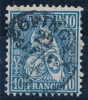 31 / 23 Sitzende Helvetia 10 Rappen  Stempel ZOFINGEN - Oblitérés