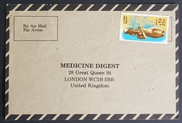 1985-1986, EGYPT, Medicine Digest, Carte Response, Cairo - London - Cartas & Documentos