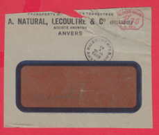 239601 / ANVERS 1929 1.75 F. , E 124 - TRANSPORTS MARITIMES ET TERRESTRES , Machine Stamps (ATM) Belgique Belgium - Autres & Non Classés