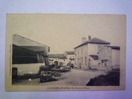 GP 2019 - 836  CLAYEURES  (Meurthe-et-Moselle)  :  La Mairie Et L'Ecole   1914   XXX - Otros & Sin Clasificación