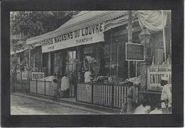 CPA Madagascar Commerce Shop Front Bazar Non Circulé - Madagaskar