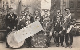 CHAMPIS  - Conscrits Classe 1927  ( Carte Photo ) - Other & Unclassified