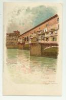 FIRENZE - PONTE VECCHIO ILLUSTRATA E.BENSA - NV   FP - Firenze (Florence)