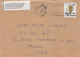 NUOVA ZELANDA /  ITALIA -  Cover _ Lettera - Covers & Documents