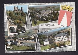 CPSM 48 - LE BLEYMARD - TB CP Multivue Dont Vue Générale , Eglise , Camp De Vacances , Cours Complémentaire - Le Bleymard