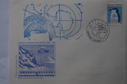 5-063 Base Antactic Pologne Antactic Traité Antarctique Pole Sud South Manchot Pingouin Penguin 1991 - Pingouins & Manchots