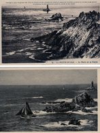 POINTE DU RAZ  LOT 2 Cartes Phare De La Vieille - Plogoff