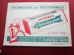 DENTIFRICE CHEWING GUM DE CHRISTIAN MERRY - BUVARD Collection Illustré Publicitaire Publicité Parfums & Beauté - Perfume & Beauty