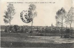 D77 - SAVIGNY LE TEMPLE - VUE GENERALE APRES LE CYCLONE DU 21 MAI 1908 - Savigny Le Temple