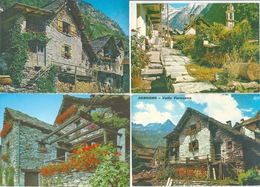 Valle Verzasca - Sonogno  (4 Karten)           Ca. 1980 - Sonogno