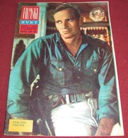 Charlton Heston FILMSKI SVET Yugoslavian December 1962 VERY RARE - Magazines