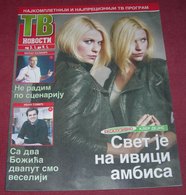 Claire Danes TV NOVOSTI Serbian January 2015 RARE - Magazines