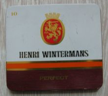 AC - HENRI WINTERMANS CIGARS TOBACCO EMPTY VINTAGE TIN BOX - Schnupftabakdosen (leer)