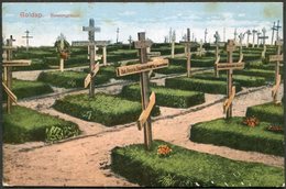 Germany 1916 WWI EAST PRUSSIA Ostpreußen GOLDAP Russian Cemetery Graves Russengräber Polen Poland Pologne Feldpost WW1 - Ostpreussen